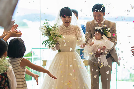 パパママ・ファミリー婚の結婚式を挙げた#106842さんの結婚式実例