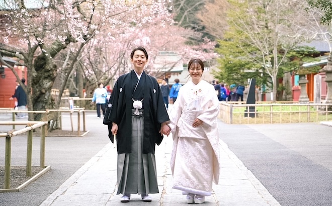 伝統と格式の神前式 神社ウェディング