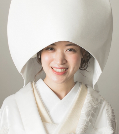 綿帽子(洋髪)
