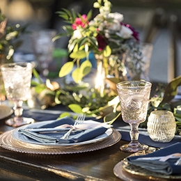 テーブルが華やぐ豪華な盛り付けは写真映え抜群