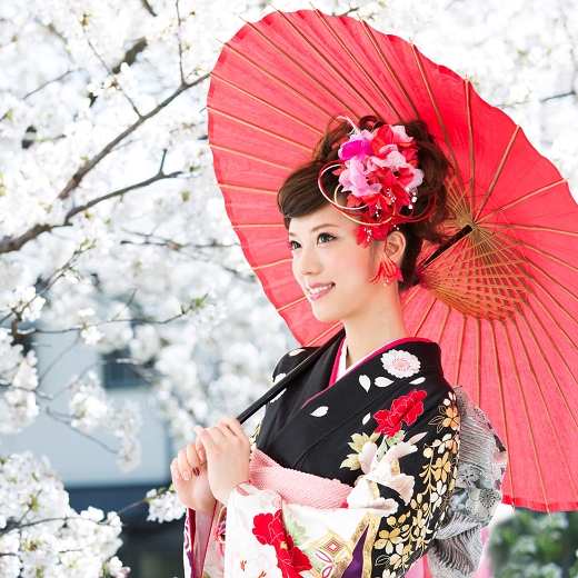 和装にぴったり!はんなり和風美人に変身できるコーディネート
