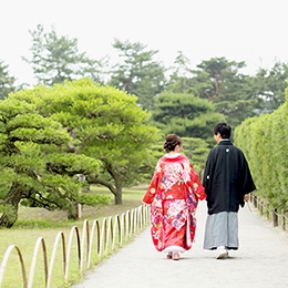 緑に囲まれた静かな時間が特別なおもてなしに